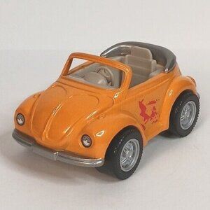 Zig Zag Volkswagon VW Beetle Diecast Serie Cabrio Orange Good Condition